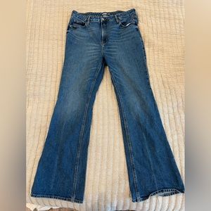 Old navy extra high rise flare